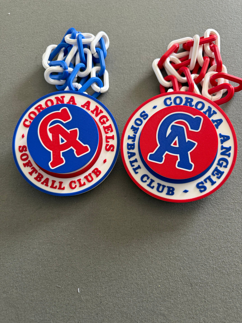 Custom 3D-Printed Spinner Chain | Personalized Team Spirit Hype Necklace | Custom Logo Fan Chain